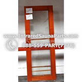 WOOD DOORS + GLASS DOORS - HEMLOCK WOOD DOOR ( 63" x 24.5" ) 2