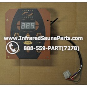 COMPLETE CONTROL POWER BOX WITH CONTROL PANEL - COMPLETE CONTROL POWER BOX CEDRUS 110V / 220V SN20051124185 WITH CIRCUIT BOARD SN 20051124279 AND FACEPLATE AND REMOTE CONTROL 3