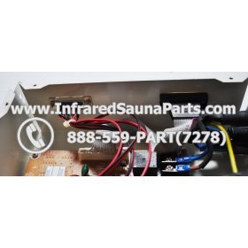 COMPLETE CONTROL POWER BOX 110V / 120V - COMPLETE CONTROL POWER BOX 110V / 120V KEYSBACKYARD INFRARED SAUNA STYLE 4 14