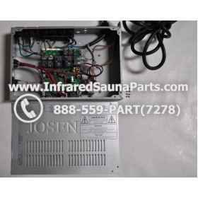 COMPLETE CONTROL POWER BOX 110V / 120V - COMPLETE CONTROL POWER BOX 110V / 120V IRONMAN INFRARED SAUNA STYLE 3 15