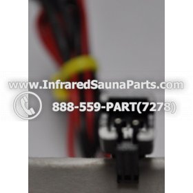 THERMOSTATS - THERMOSTAT - 2 PIN MALE TO FEMALE IN BLACK AND RED EXTENSION CORD 10