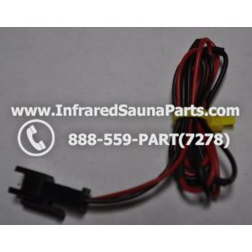 THERMOSTATS - THERMOSTAT - 2 PIN MALE TO FEMALE IN BLACK AND RED EXTENSION CORD 11