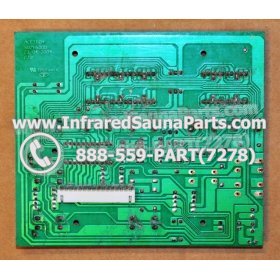 CIRCUIT BOARDS / TOUCH PADS - CIRCUIT BOARD  TOUCHPAD GAIA INFRARED SAUNA SRZHX00D - (8 BUTTONS) 2