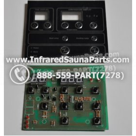CIRCUIT BOARDS WITH  FACE PLATES - CIRCUIT BOARD WITH FACE PLATE YX32764-3 (11 BUTTONS) KEYSBACKYARD 1