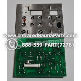 CIRCUIT BOARDS WITH  FACE PLATES - CIRCUIT BOARD WITH FACE PLATE YX32764-3 (11 BUTTONS) GAIA 3