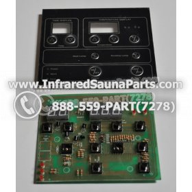 CIRCUIT BOARDS WITH  FACE PLATES - CIRCUIT BOARD WITH FACE PLATE YX32764-3  (9 BUTTONS) IRONMAN 2