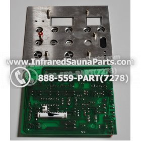 CIRCUIT BOARDS WITH  FACE PLATES - CIRCUIT BOARD WITH FACE PLATE YX32764-3  (9 BUTTONS) WASAUNA 3