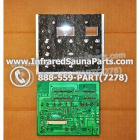 CIRCUIT BOARDS WITH  FACE PLATES - CIRCUIT BOARD WITH FACE PLATE SRZHX00D - (8 BUTTONS) GAIA 2