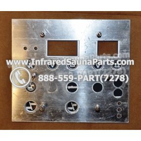 FACE PLATES - FACEPLATE FOR CIRCUIT BOARD SRZHX001 - 8 BUTTONS 3