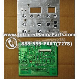 CIRCUIT BOARDS WITH  FACE PLATES - CIRCUIT BOARD WITH FACE PLATE SRZHX00D - (8 BUTTONS) GAIA 4