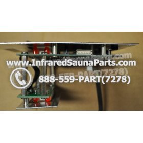 COMPLETE CONTROL POWER BOX WITH CONTROL PANEL - COMPLETE CONTROL POWER BOX SUNLIGHT 110V  220V SN20051124185 WITH CIRCUIT BOARD SN 20051124279 AND FACEPLATE AND REMOTE CONTROL 17
