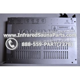 COMPLETE CONTROL POWER BOX 110V / 120V - COMPLETE CONTROL POWER BOX 110V / 120V WASAUNA INFRARED SAUNA STYLE 3 3