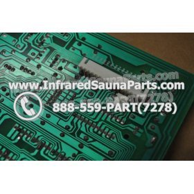 CIRCUIT BOARDS / TOUCH PADS - CIRCUIT BOARD  TOUCHPAD IRONMAN INFRARED SAUNA SRZHX001 - (10 BUTTONS) 8