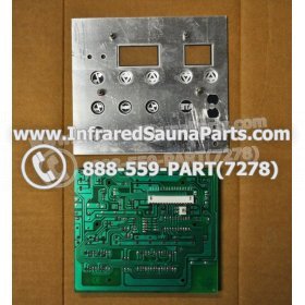 CIRCUIT BOARDS WITH  FACE PLATES - CIRCUIT BOARD WITH FACE PLATE SRZHX001 - (10 BUTTONS) 3