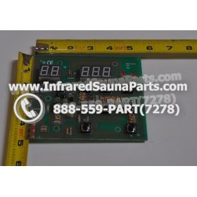 CIRCUIT BOARDS / TOUCH PADS - CIRCUIT BOARD  TOUCHPAD GAIA INFRARED SAUNA YX32764-3 (11 BUTTONS) 3