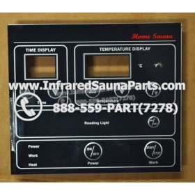FACE PLATES - FACEPLATE FOR CIRCUIT BOARD SRZHX001 GAIA 8 BUTTONS 1