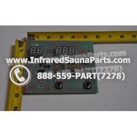 CIRCUIT BOARDS / TOUCH PADS - CIRCUIT BOARD / TOUCHPAD GAIA INFRARED SAUNA YX32764-3 (8 BUTTONS) 3