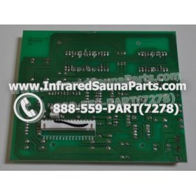 CIRCUIT BOARDS / TOUCH PADS - CIRCUIT BOARD / TOUCHPAD GAIA INFRARED SAUNA YX32764-3 (8 BUTTONS) 5