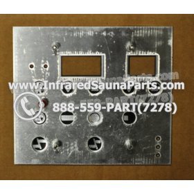 FACE PLATES - FACEPLATE FOR CIRCUIT BOARD YX32764-3  9 BUTTONS 4