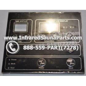 FACE PLATES - FACEPLATE FOR CIRCUIT BOARD YX32764-3 GAIA  8 BUTTONS 6