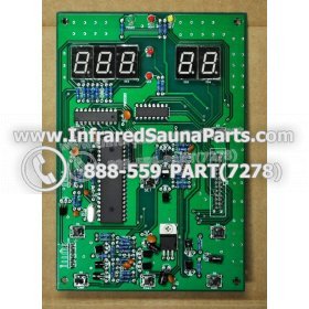 CIRCUIT BOARDS / TOUCH PADS - CIRCUIT BOARD  TOUCHPAD LONGEVITY INFRARED SAUNA  06S084 7
