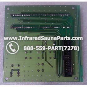 CIRCUIT BOARDS / TOUCH PADS - CIRCUIT BOARD  TOUCHPAD  WATERSTAR INFRARED SAUNA 06S064 2