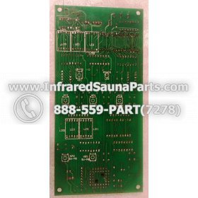 CIRCUIT BOARDS / TOUCH PADS - CIRCUIT BOARD  TOUCHPAD FED INTERNATIONAL INFRARED SAUNA 12092007 2