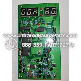 CIRCUIT BOARDS WITH  FACE PLATES - CIRCUIT BOARD WITH FACE PLATE WATERSTAR INFRARED SAUNA  06S065 7