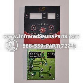 CIRCUIT BOARDS WITH  FACE PLATES - CIRCUIT BOARD WITH FACE PLATE LONGEVITY INFRARED SAUNA 06S085 4