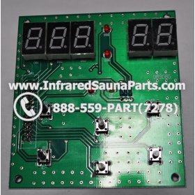 CIRCUIT BOARDS / TOUCH PADS - CIRCUIT BOARD  TOUCHPAD PRECISION THERAPY INFRARED SAUNA 06S085 1