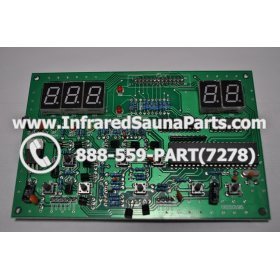CIRCUIT BOARDS / TOUCH PADS - CIRCUIT BOARD  TOUCHPAD LONGEVITY INFRARED SAUNA 06S10195 2