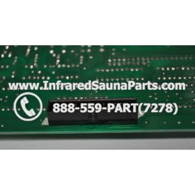 CIRCUIT BOARDS / TOUCH PADS - CIRCUIT BOARD  TOUCHPAD LONGEVITY INFRARED SAUNA 06S10195 4