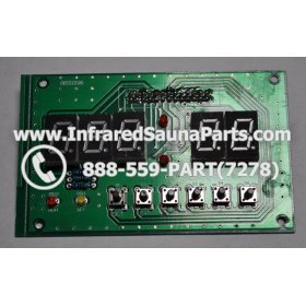 CIRCUIT BOARDS / TOUCH PADS - CIRCUIT BOARD  TOUCHPAD LONGEVITY INFRARED SAUNA 06S10196 6