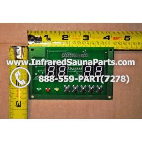CIRCUIT BOARDS / TOUCH PADS - CIRCUIT BOARD  TOUCHPAD HOTWIND INFRARED SAUNA WSP4 2