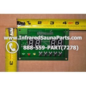 CIRCUIT BOARDS WITH  FACE PLATES - CIRCUIT BOARD WITH FACEPLATE PRECISION INFRARED SAUNA  WSP4 3