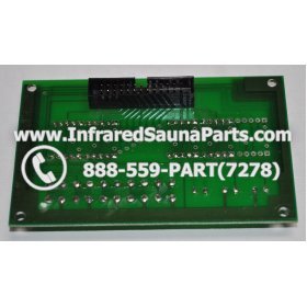 CIRCUIT BOARDS WITH  FACE PLATES - CIRCUIT BOARD WITH FACEPLATE WATERSTAR INFRARED SAUNA  WSP4 6