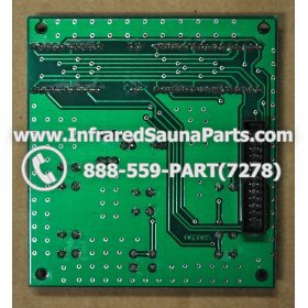CIRCUIT BOARDS / TOUCH PADS - CIRCUIT BOARD  TOUCHPAD HOTWIND INFRARED SAUNA 06S085 7