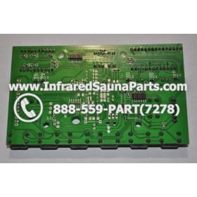 CIRCUIT BOARDS / TOUCH PADS - CIRCUIT BOARD  TOUCHPAD SAUNAS TODAY INFRARED SAUNA C 15 9012 4