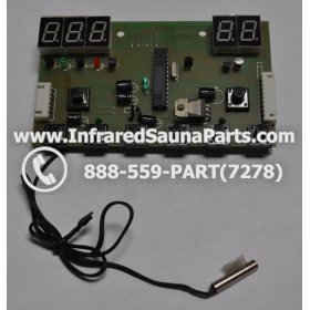 CIRCUIT BOARDS / TOUCH PADS - CIRCUIT BOARD  TOUCHPAD SAUNABOB INFRARED SAUNA C15 9012 WITH THERMOSTAT WIRE 3