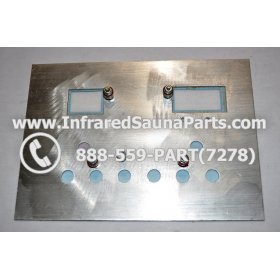 FACE PLATES - FACEPLATE FOR CIRCUIT BOARD SAUNAS TODAY INFRARED SAUNA C15 9012 4