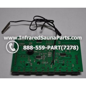 CIRCUIT BOARDS / TOUCH PADS - CIRCUIT BOARD  TOUCHPAD SAUNABOB INFRARED SAUNA C15 9012 WITH THERMOSTAT WIRE 6