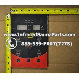 FACE PLATES - FACEPLATE FOR CIRCUIT BOARD LONGEVITY INFRARED SAUNA  06S084 2