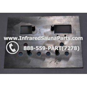 FACE PLATES - FACEPLATE FOR CIRCUIT BOARD SUNBRITE INFRARED SAUNA C15 9012 STYLE 9 6