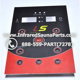 FACE PLATES - FACEPLATE FOR CIRCUIT BOARD LONGEVITY INFRARED SAUNA  06S084 4