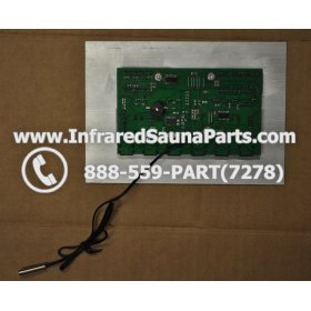 CIRCUIT BOARDS WITH  FACE PLATES - CIRCUIT BOARD WITH FACE PLATE SAUNABOB INFRARED SAUNA C15 9012  AND THERMO WIRE 3