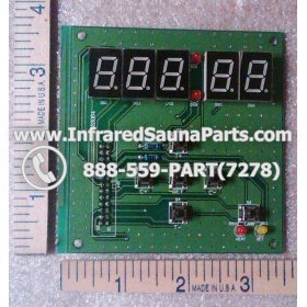 CIRCUIT BOARDS / TOUCH PADS - CIRCUIT BOARD  TOUCHPAD  WATERSTAR INFRARED SAUNA 06S064 4