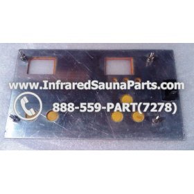 FACE PLATES - FACEPLATE FOR CIRCUIT BOARD WATERSTAR INFRARED SAUNA LYQPCB 4