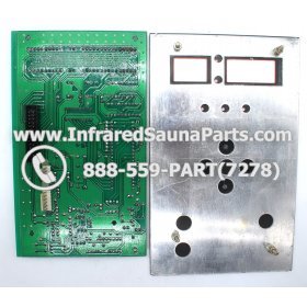 CIRCUIT BOARDS WITH  FACE PLATES - CIRCUIT BOARD WITH FACE PLATE PRECISION THERAPY INFRARED SAUNA 06S065 2