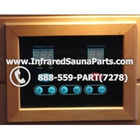 FACE PLATES - FACEPLATE FOR CIRCUIT BOARD SAUNAS TODAY INFRARED SAUNA C15 9012 7