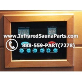 FACE PLATES - FACEPLATE FOR CIRCUIT BOARD SAUNABOB INFRARED SAUNA C15 9012 3
